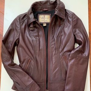 XS Vintage Ox Blood Genuine Leather Jacket